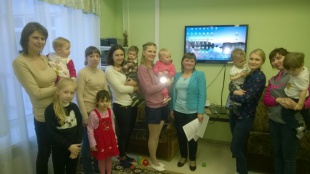 Очередная встреча клуба молодых семей "Светодетки" прошла 3 марта на базе Центра "Добро пожаловать!".