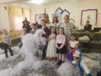 Детский новогодний общепоселковый праздник "Новогодний переполох"