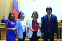 Награждение победителей регионального этапа международной премии #МыВместе