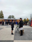 Торжественная церемония посвящения в ряды Всероссийского детско-юношеского военно-патриотического Движения "Юный друг пограничника