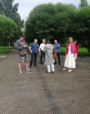 Совещание по благоустройству городской площади, городского парка и дворовой территории по ул. Красноармейская д.12-14 