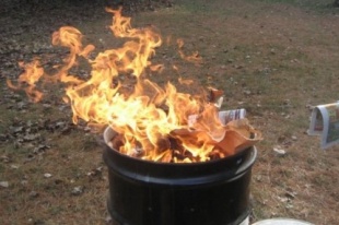 Памятка населению "Как правильно сжигать мусор?"
