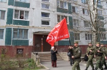 Праздничные мероприятия во дворах домов, где живут ветераны Великой Отечественной войны