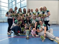 Победители Чемпиона Выборгского района по волейболу