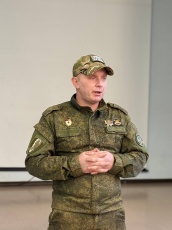 Встреча с участником СВО Евгением Николаевичем Матросовым