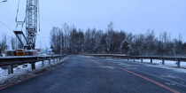 В Светогорске открыто движение по временному мосту через реку Унтерниска