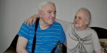 Семейная пара Седых из Лесогорского отмечают 70 лет совместной жизни