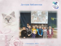 День кошек в детском отделе городской библиотеки